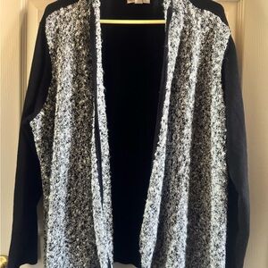 Black and White Women's Cardigan